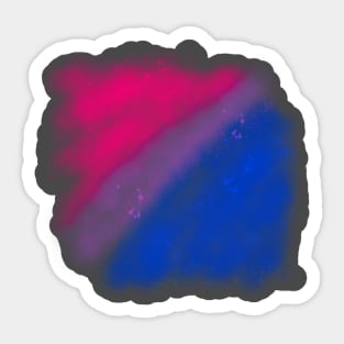 Bi Pride Spray Sticker